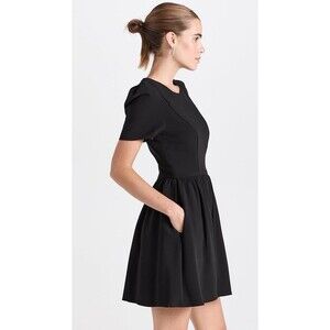 BLACK HALO Chadwick Mini Dress Black Size 8 MSRP $263